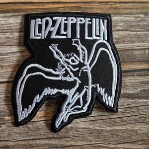 Led Zeppelin Vintage Classic Rock 90'S Embroidered Iron on Patch.